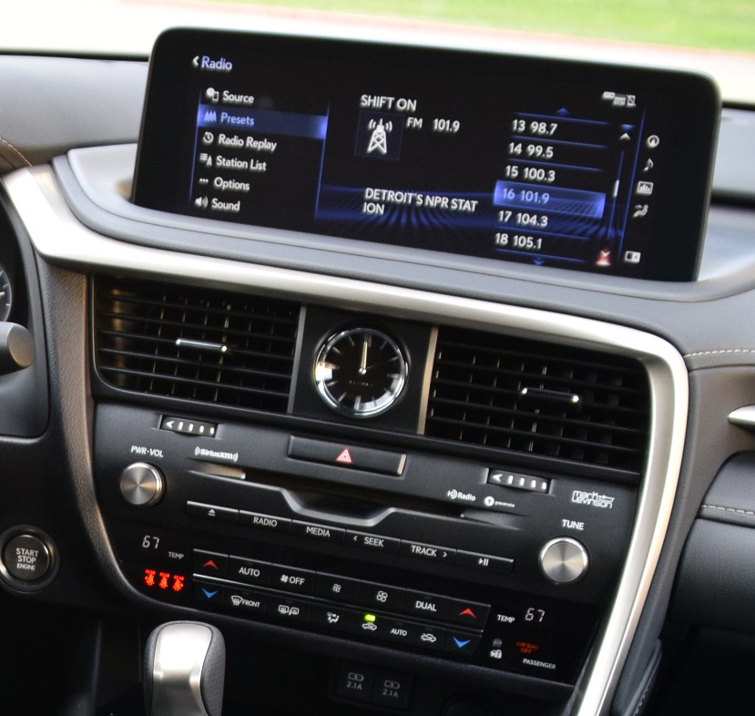 Écran Lexus RX 350 RX 450h 12 pouces grand pavé tactile compatible CarPlay