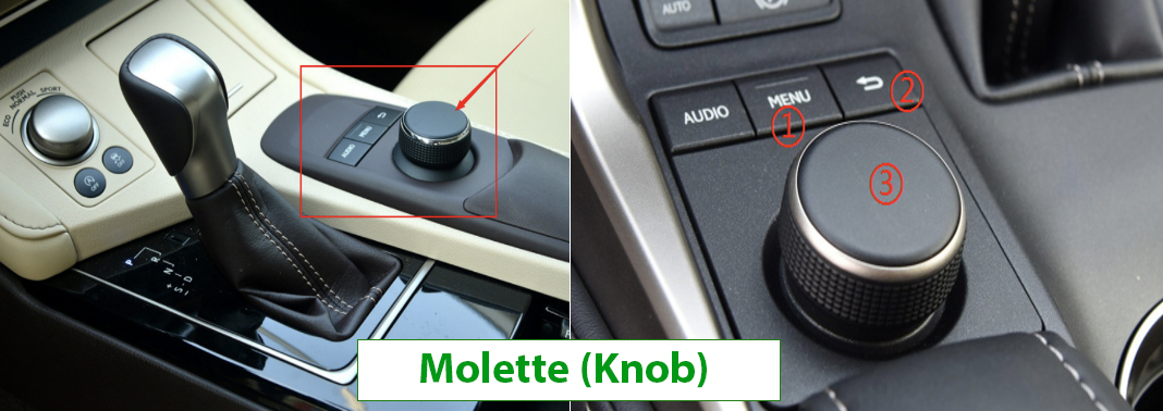 Molette Lexus ES Version version 2