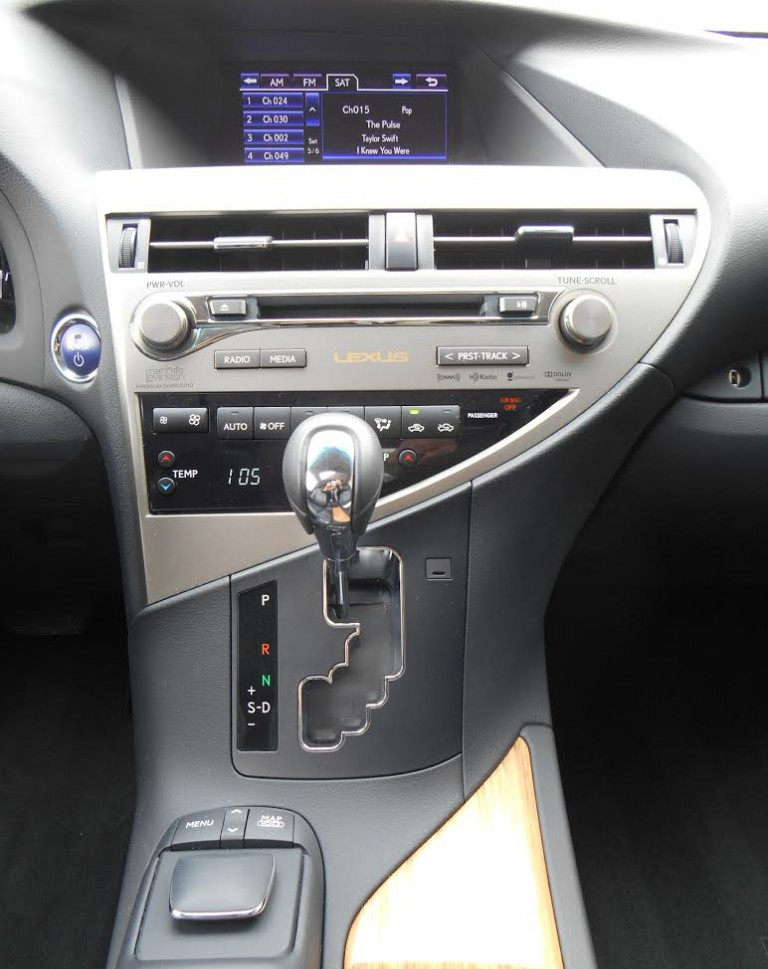 Écran Lexus RX 350 RX 450h compatible CarPlay 2014-2015 vue 1