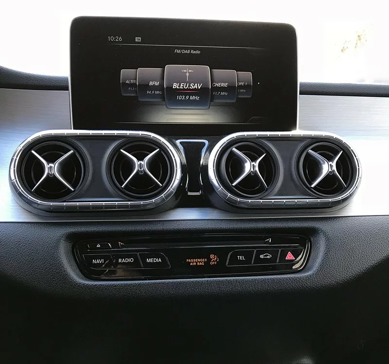 Écran Mercedes Classe X NTG5.0 8,4 pouces COMAND Online pavé tactile compatible CarPlay 2017-2021 pickup