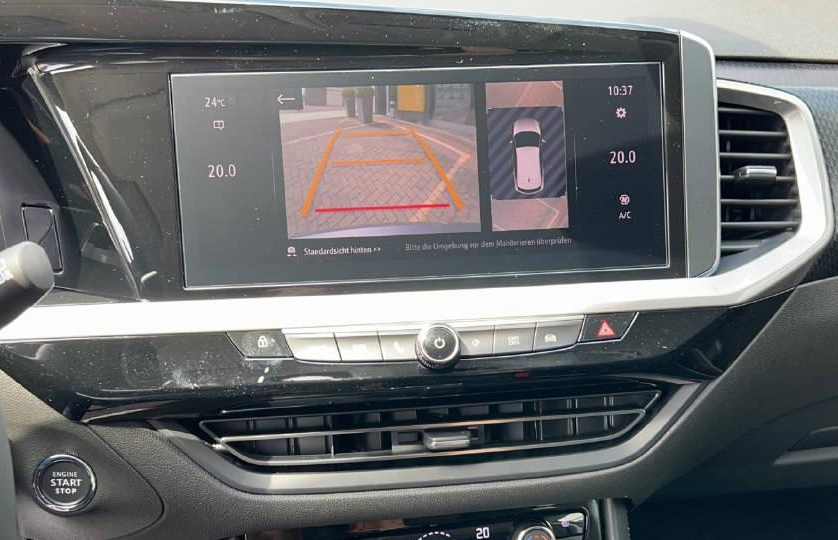 visuel camera de recul sur ecran Opel GrandLand X