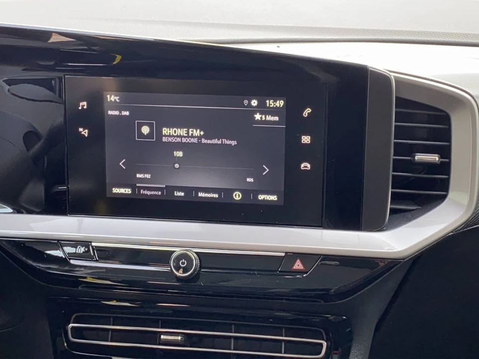 ecran tactile compatible camera Opel GrandLand x