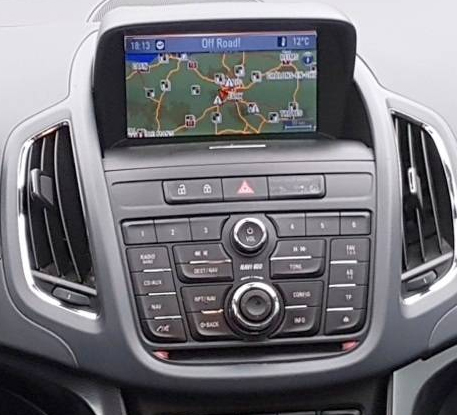 tableau de bord camera de recul opel zafira tourer