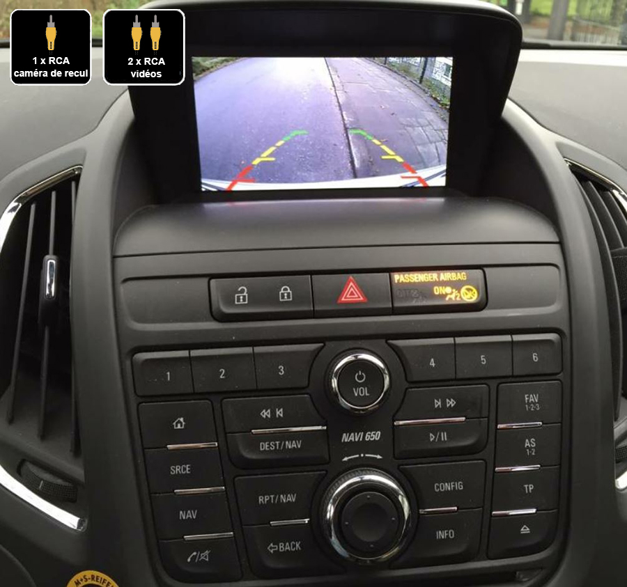 visuel camera de recul opel zafira tourer