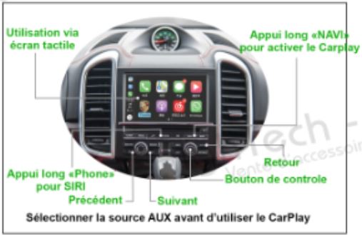 Activation CarPlay Porsche PCM 3.1