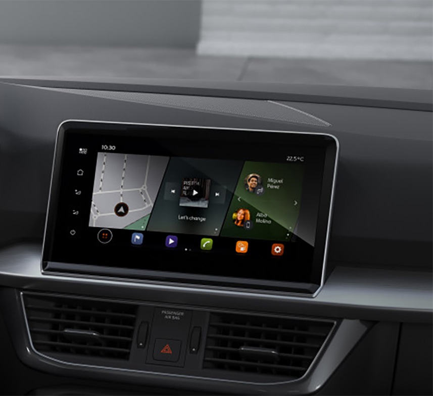 Interface caméra de recul Seat sur écran MIB d'origine