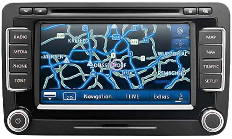 Système Volkswagen RNS510 navigation tactile compatible CarPlay