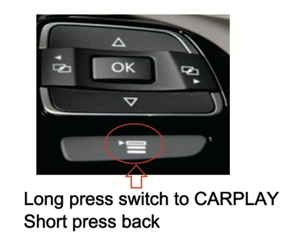 Activation CarPlay Volkswagen Touareg RCD550