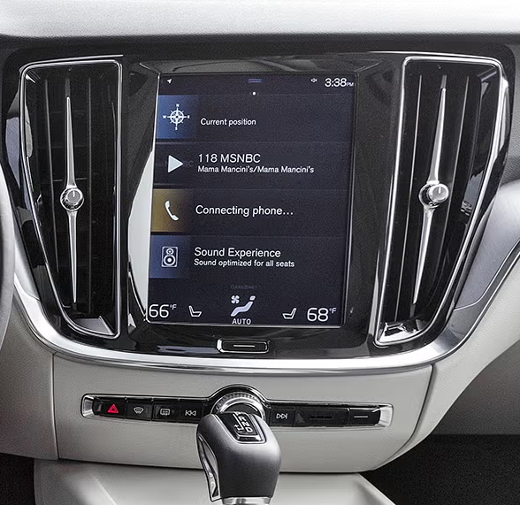 Écran Volvo S60 V60 XC60 compatible CarPlay 2018-2022