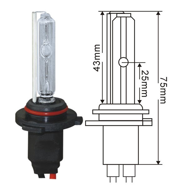 Ampoules Xénon H10 pour Kits Xénon HID H10 HighTechPrivee