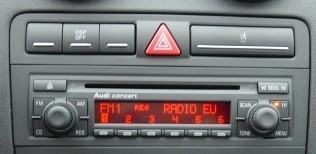 AUTORADIO AUDI A3 SPORTBACK