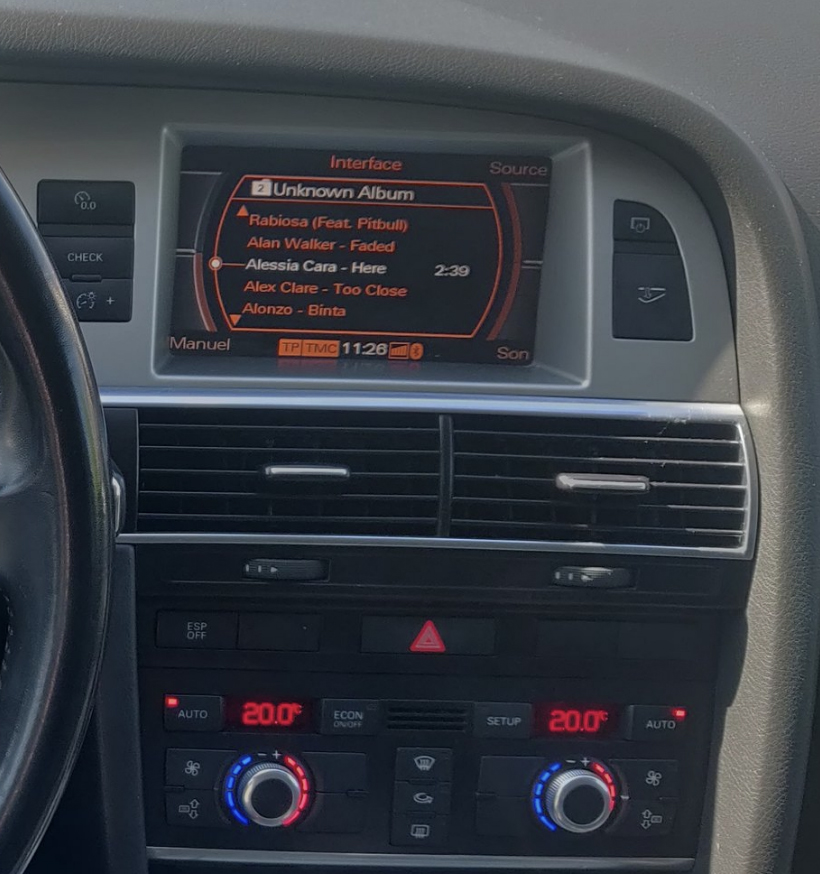 Autoradio d'origine Audi A6