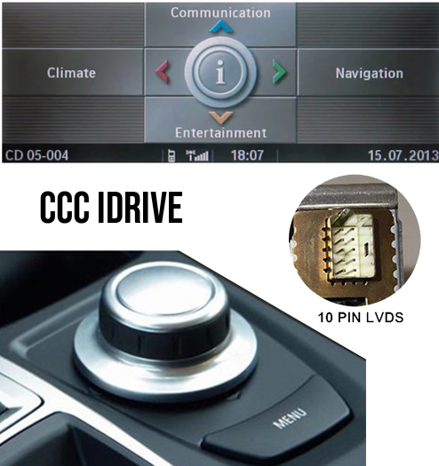 Système CCC BMW Série 1 E81 2006-2008 écran 6.5 pouces Car Communication Computer