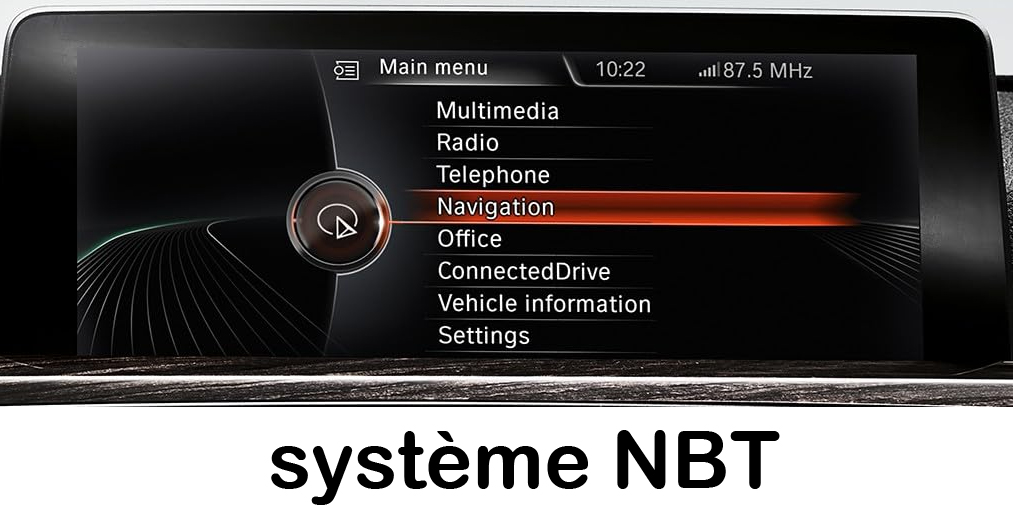 Identification système NBT BMW Série 2 Active Tourer