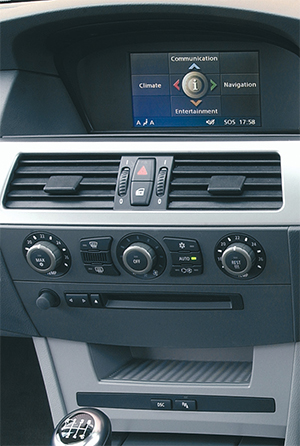 KIT Autoradio multimédia USB/Bluetooth BMW Série 5 E60 