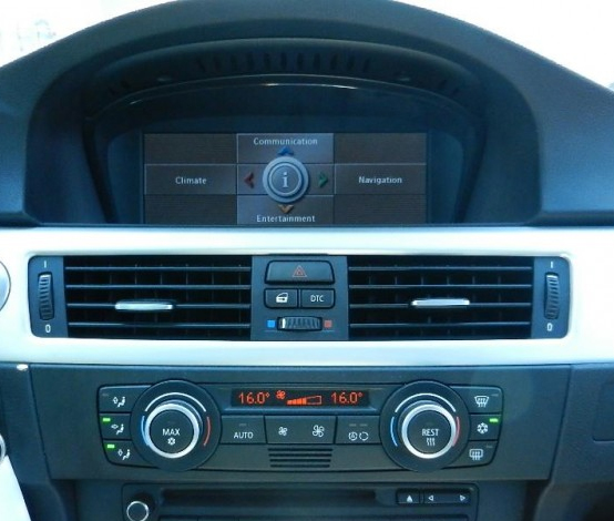 Console iDrive CCC BMW Série 3 E90 E91 E92 compatible écran tactile Android GPS