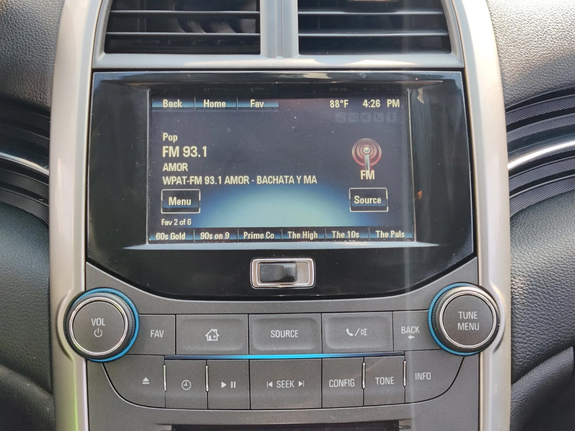 poste d’origine Chevrolet Malibu 2012-2016