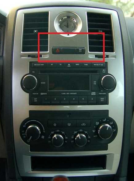 Autoradio d'origine Chrysler 300C