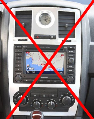 Autoradio d'origine Chrysler 300C