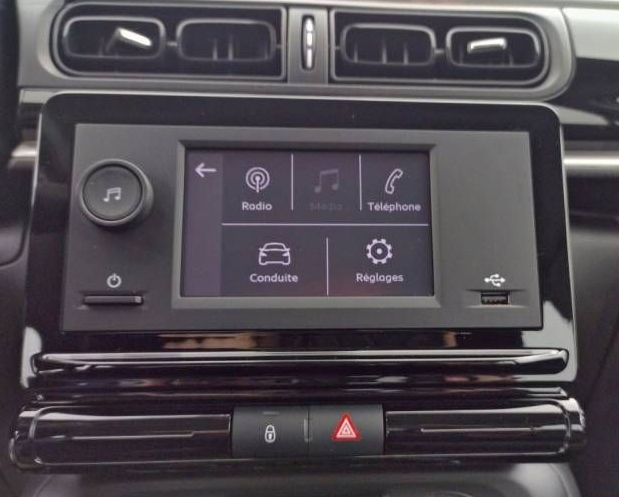 poste d’origine Citroën C3 et C3 Aircross 2017-2023
