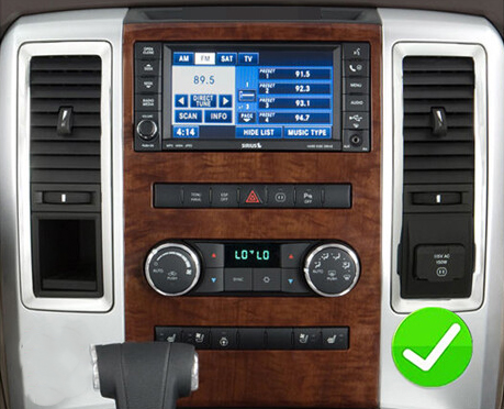 poste d’origine Dodge RAM 2009-2012