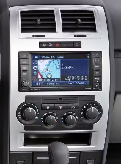 Autoradio origine Dodge Charger Magnum 2008 2010 LX berline break console centrale