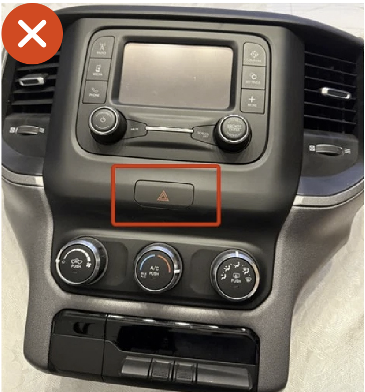Autoradio d'origine Dodge RAM