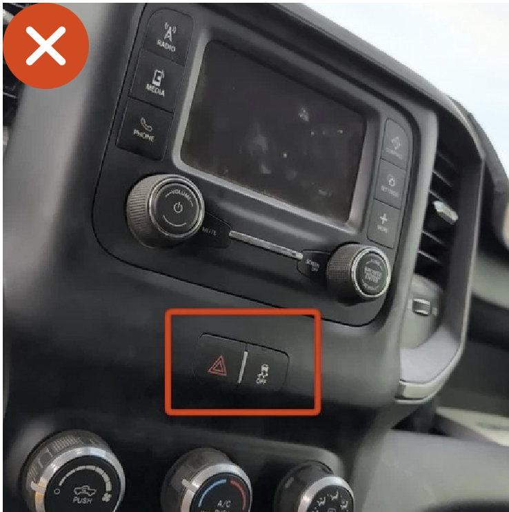 Autoradio d'origine Dodge RAM