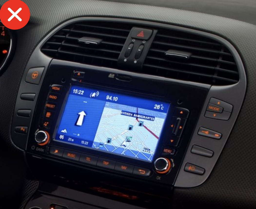 Autoradio d'origine Fiat Bravo