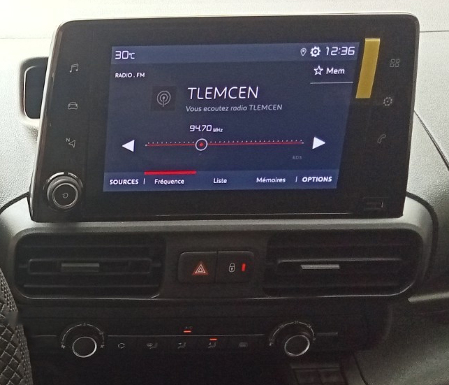 ecran compatible camera fiat doblo