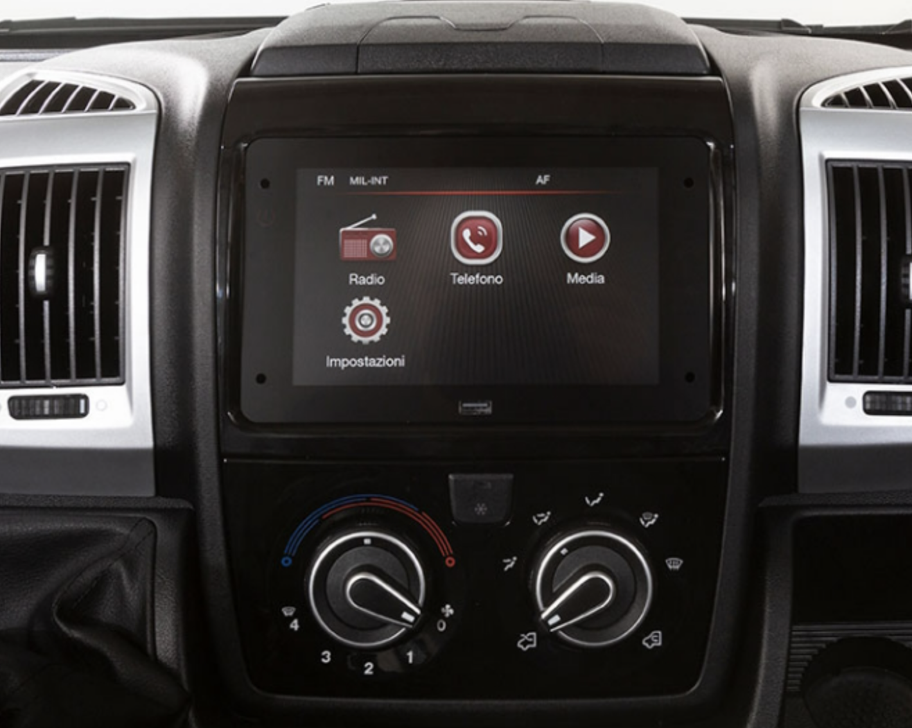 ecran compatible camera fiat doblo