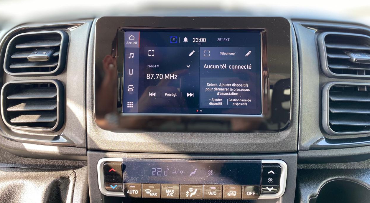 Autoradio d'origine Peugeot Boxer