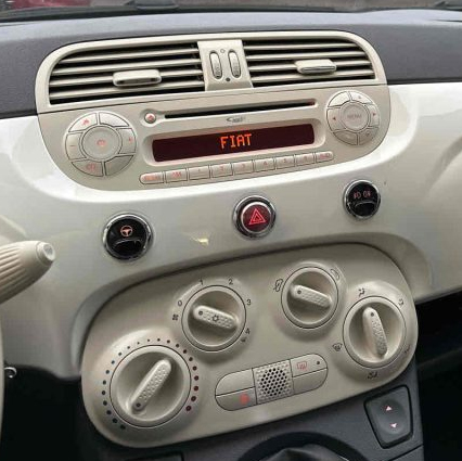 Autoradio origine Fiat 500 de 2007 à 2015