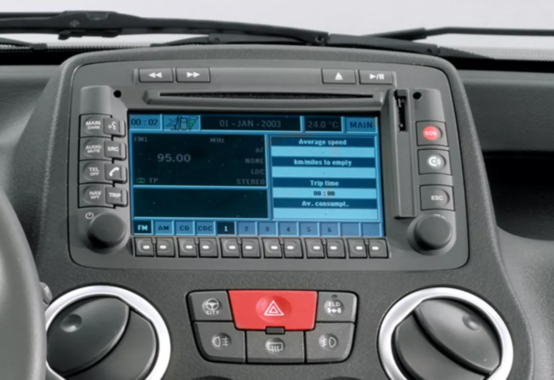 Autoradio origine Fiat Panda de 2003 à 2012