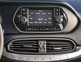 KIT Autoradio écran tactile multimédia Fiat Tipo 