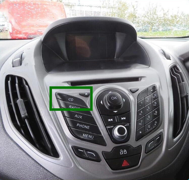 écran d’origine Ford B-Max Transit Courier Tourneo Courier remplaçable (version B)