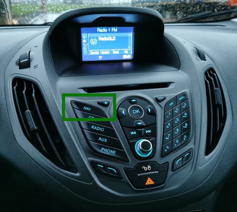 écran d’origine Ford B-Max Transit Courier Tourneo Courier remplaçable (version C, modèle 1)