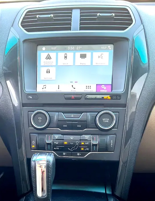 écran SYNC3 Ford Explorer 2011-2019 version 3