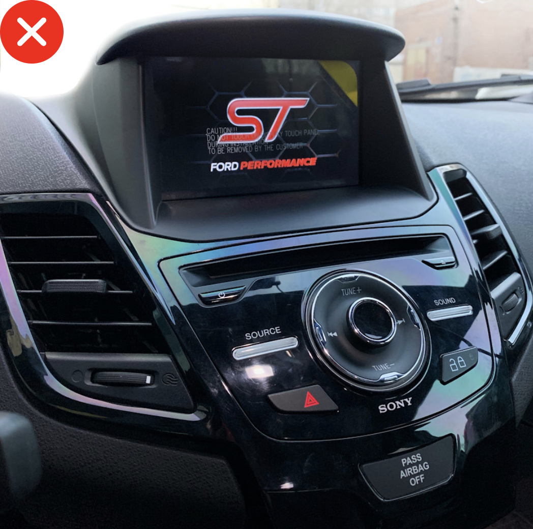 Autoradio d'origine Ford Fiesta