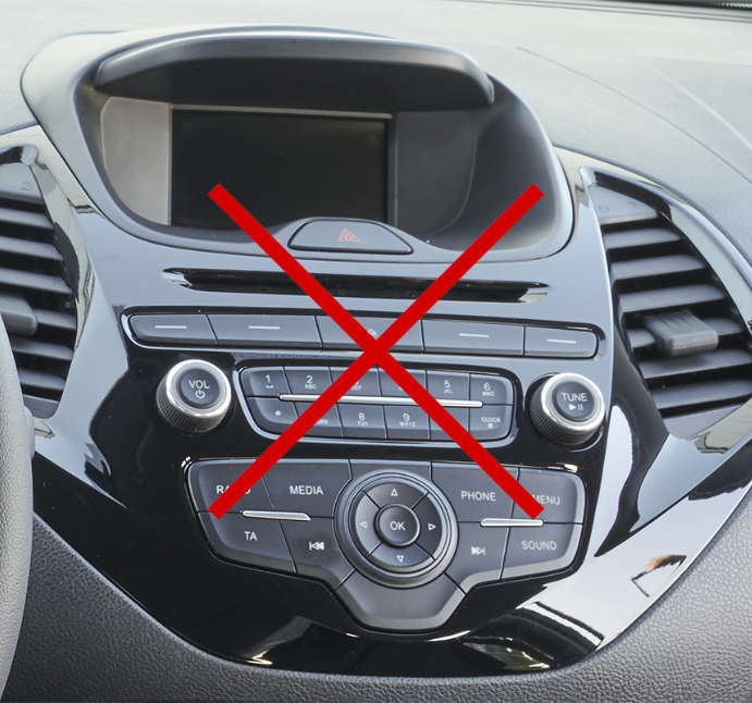 Autoradio d'origine Ford Ka