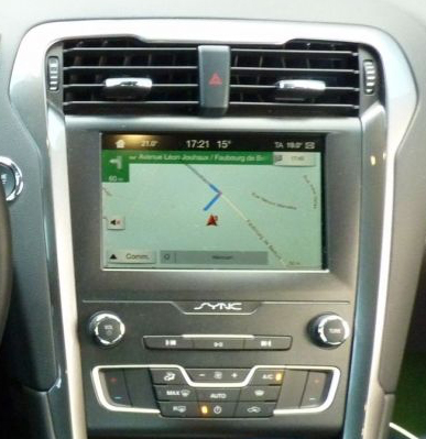 écran d’origine Ford Mondeo 2014-2019 SYNC 2 non compatible