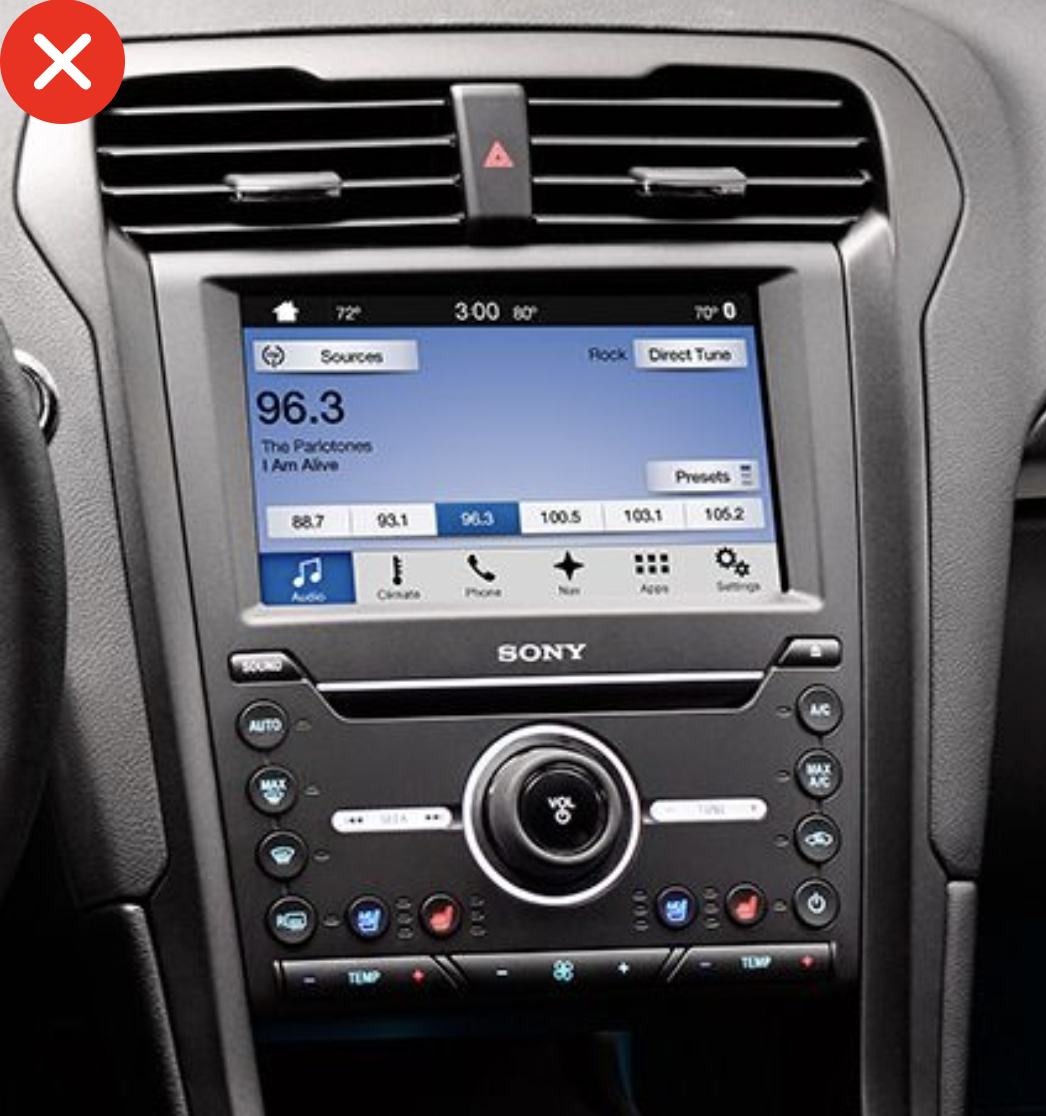 Autoradio d'origine Ford Mondeo
