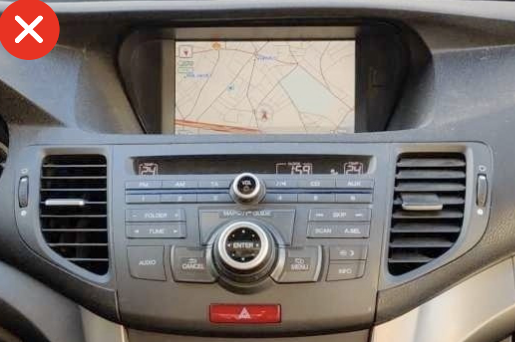 Autoradio d'origine Honda Accord