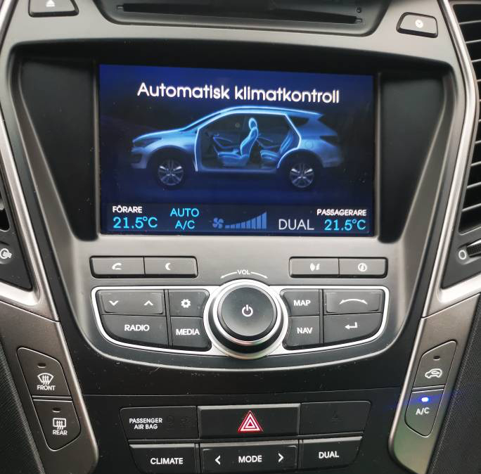 Autoradio d'origine Hyundai Santa Fe