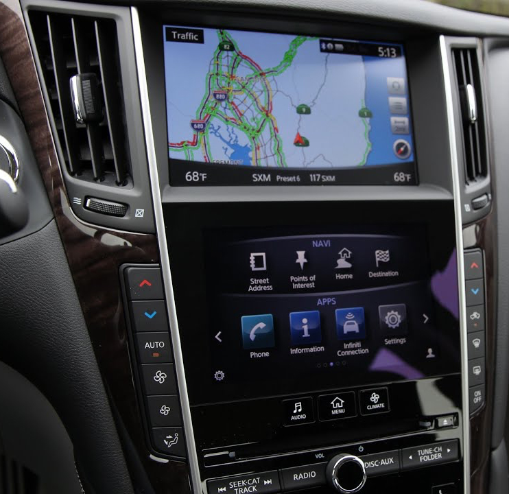 écran d’origine Infiniti Q50 Q60 2014-2019 remplaçable