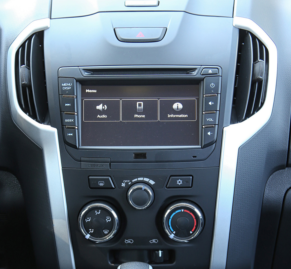 poste ecran clim manuelle Isuzu D-Max 2012-2018