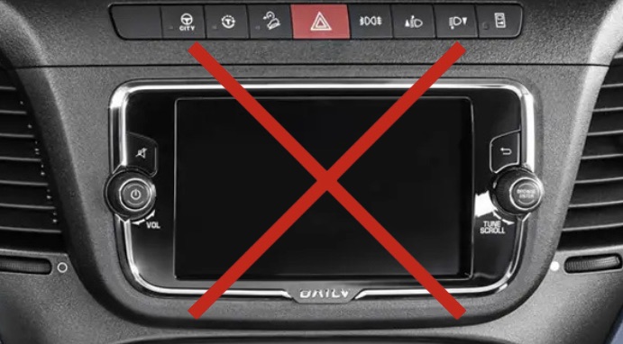 Autoradio d'origine Iveco Daily