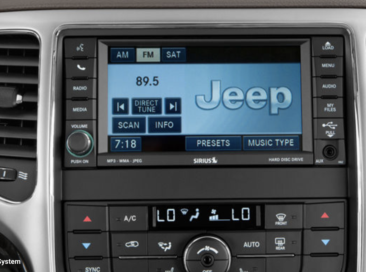 NHOPEEW 9-Inch Android 15 Car Stereo Radio GPS For Jeep Grand Cherokee 2011-2013 – 2GB+64GB, Wireless Carplay, 4x45W