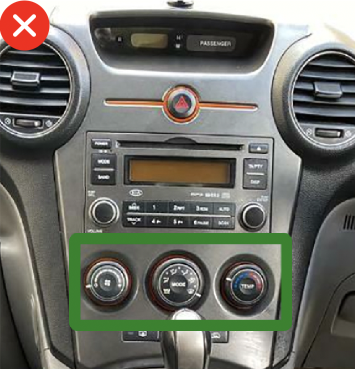 Autoradio d'origine Kia Carens