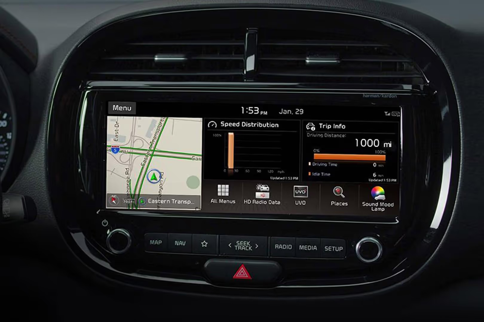 poste d’origine Kia Soul 2019-2022